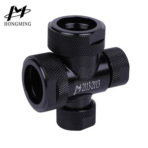 Light Weight Four-Way Reducer Connector Corrugated Hose Pipe Fitting Cross