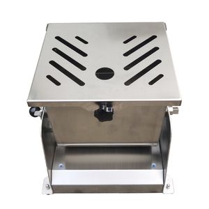 25L Commercial Stainless Steel Manual Meat Mixers Storage Tank 20kg Kitchen Meat Blender