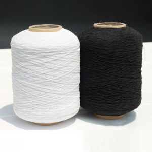Black Rubber Yarn Rubber Thread 100# for Socks