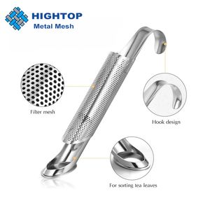 New Type Promotion Gift Wedding Gift 304 Stainless Steel Tea Filter Hanging Pipe Handle Tea Infuser