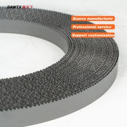 80*1.6mm Bimetal Band Saw Blade for Heavy-Duty Applications Cutting Metal Bandsaw M42