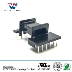 Phenolic 220V 24V Switching Power Supply Efd 15 Efd20 Efd25 Horizontal Electronic Transformer Bobbin