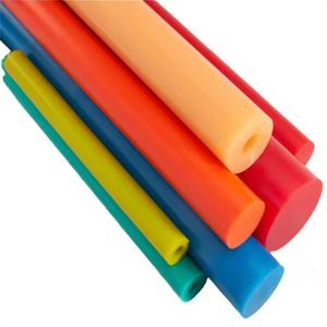 Customized Size Anti Static UHMW PE Plastic Rods Multi Color UHMW Polyethylene Round Bar