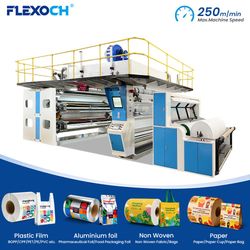 Advanced 4-Color Non Woven Flexographic Printing Press Machine