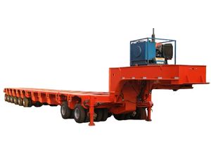200 Ton heavy multi module trailer/ Heavy Duty Multi Axle modular trailer for sale