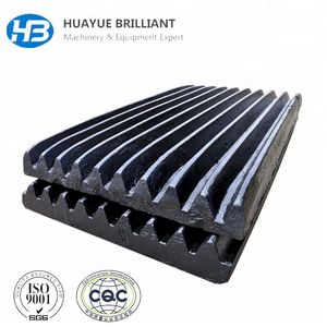 Best Quality High Manganese Jaw Crusher Plate, Tooth/Jaw Plate for Stone Crusher