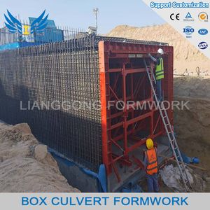 Lianggong High-Strength Reusable Box Culvert Mould Steel Formwork for for Concrete Construction