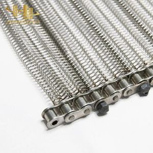 Stainless Steel Wire Mesh 304 Cooling Conveyor Belt Ss 304 Belt