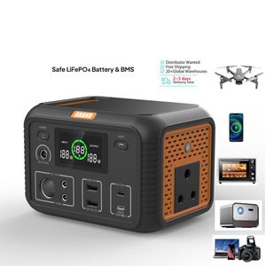 Solar Generator 300W 220V Lithium Battery Portable Power Bank Station