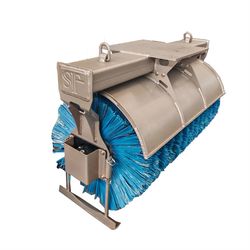 5tons Excavator Sweeper Road Brush Sweeper