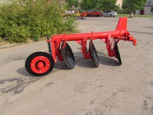 Mf Tractor Pulling Disc Plough