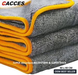 Super Absorbent Microfibre Dry Cloth, Window Cloth, Exterior Cleaning, for Cars and Motorcycles 3 Pack Super Thick& Soft Car Cleaning Cloth Wash Polishing