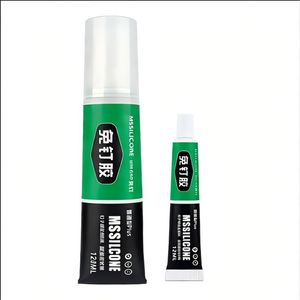Custom 12ml Strong Nail Free Waterproof Silicone & Metal Polymer Adhesive Sealant