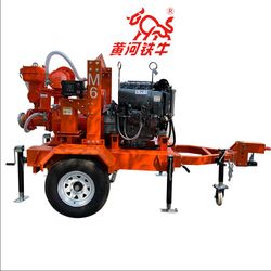 Mobile Trailer Diesel Engine Well Point Drainage Pump Self-Priming Vacuum Pump