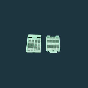 Laboratory Histology Tissue Cassette for Medical Embedding Square POM Material OEM Customizable