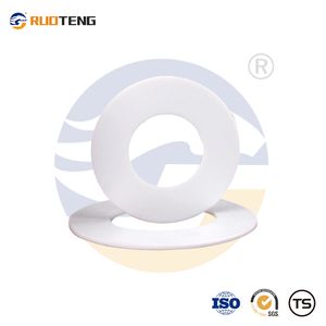 [Ruoteng] Factory Stock Plastic Washer OEM Bearing Nylon Plastic Gasket Plastic Washer Flat Washers PTFE Flange Gasket