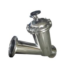 SS304 Housing Y Branch Manual Cleaning Brush Water Filter