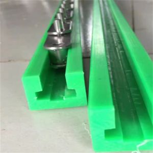 OEM Factory Sale High Quality Custom UHMWPE Plastic Conveyor Chain CNC Processed Guide Track Rail