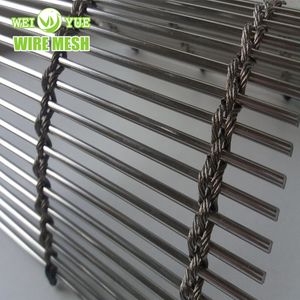 Architectural Stainless Steel Cable Metal Curtain Wire Mesh for Building Decoration