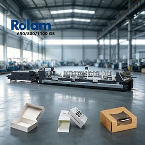Cake Pizza Box Gluing Folding Machine (1100GS) Folder Gluer