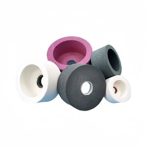 White Fused Alumina Wa Abrasive Cup Shape Grinding Wheels Conventional Corundum for Metal Processing