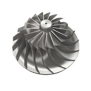 Titanium Alloy Precision Centrifugal Air Compressor Impeller Rotor Atlas Copco Replacements Spare Parts