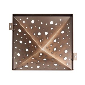 Curtain Wall Building Material Aluminum 3D Wave Wall Panels