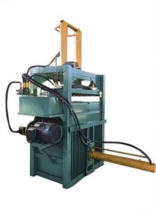 China Factory Manufacturer Waste Vertical Hydraulic Pressing Baling Plastic Bottle Baler Machine