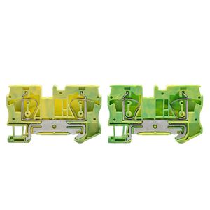 St2.5 Feed-Through Spring Brass Terminal Block Ground Land Wire Connector