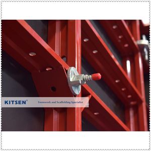 High Performance Aluminum Frame Formwork for One Time Concrete Pouring