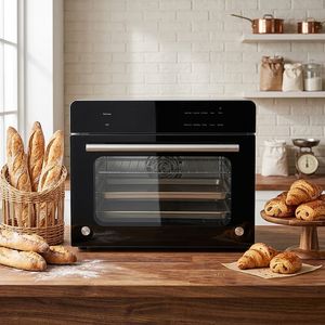 45L 4 Trays Countertop Easy to Clean Electrical Bread Baking Commercial Convection Oven