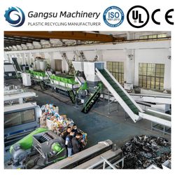 PP PE Plastic Waste and Scrap Film Recycling Line for Recycle Washing Line