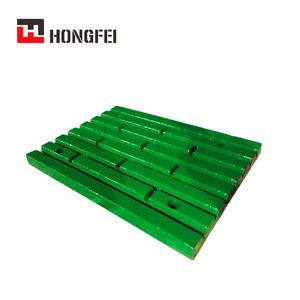 Stone Crusher Machine Spare Parts Jaw Plate
