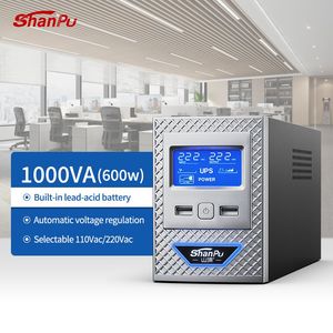 Chinese Manufacturer's Backup Power Supply UPS 1000va/600W Small 24V UPS Power Supply for House