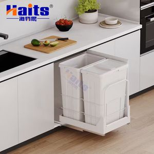 Kitchen Accessories Organizer Double Pullout Waste Container