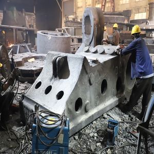 Steel Casting Moving Jaw Cone Crusher Movable Jaw - Mining Equipment Spare Parts