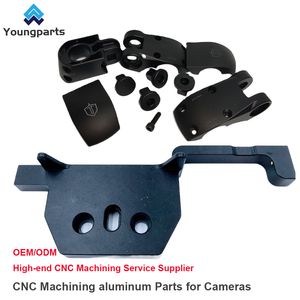 Youngparts Customized Precision 5 Axis CNC Milling Service Machining Metal Block Machined Anodized Aluminum Parts