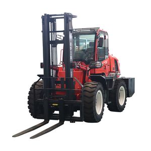Heavy-Duty 5 Ton Diesel Forklift for off-Road Terrain