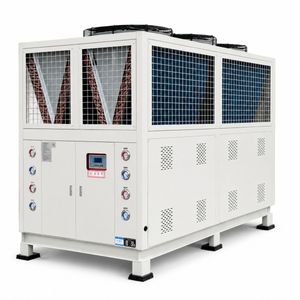 High Efficiency Dual Compressor High Cop Air Cooled Precision Temperature Control Water Chiller