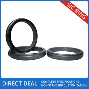 Sic Ceramic Seal Ring Sleeve Bearing Bush for Mechanical Seal Silicon Carbide