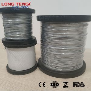 6X12+7FC 6X15+7FC 6X24+7FC Steel Wire Rope Electric Galvanized