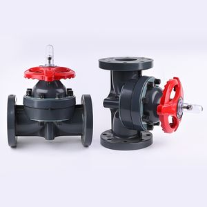 High-Quality UPVC Flanged Diaphragm Valve for Industrial Use