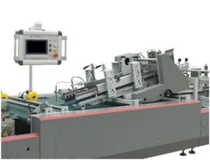 Automatic Paper Carton Box Folder Gluer Machine