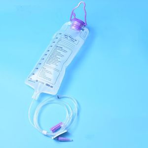 Factory Price 1000ml 1200ml Medical Pump Gravity Enteral Nutrition Feeding Set Bag