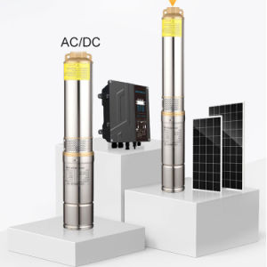 AC DC Brushless MPPT Controller Electric Deep Well Borehole Submersible Solar Water Pump