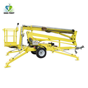 12m Aerial Work Platform Mobile Articulating Boom Lift