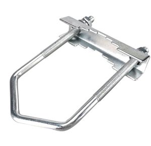 Mast Fastening Hardware Zinc Plated Square Bolt Right Angle U-Bolt