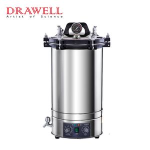 Laboratory Stainless Steel Steam Autoclave Machine Sterilizer 18L 24L 30L Hospital High Pressure Medical Autoclave Sterilization Machine Portable Autoclave