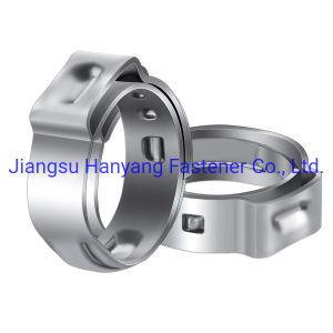 Clamps Crimp Rings Pinch Tubing Pipe Fitting Connections Stainless Steel