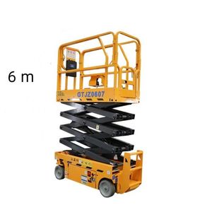 5.8m 6m 8m 10m 12m 18m 22m 24m 26m 30m 32m 38m Aerial Work Platform Hydraulic Man Lifts Gtjz0607 Mobile Scissor Lift Platform